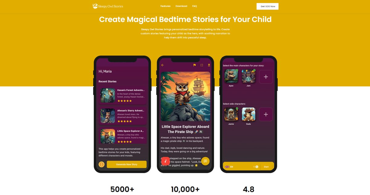Sleepy Owl Stories