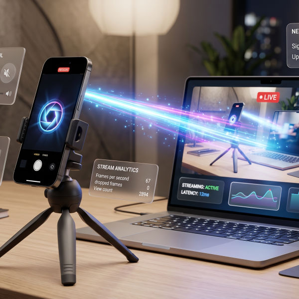 CamTow – Phone Camera to PC Webcam Utility