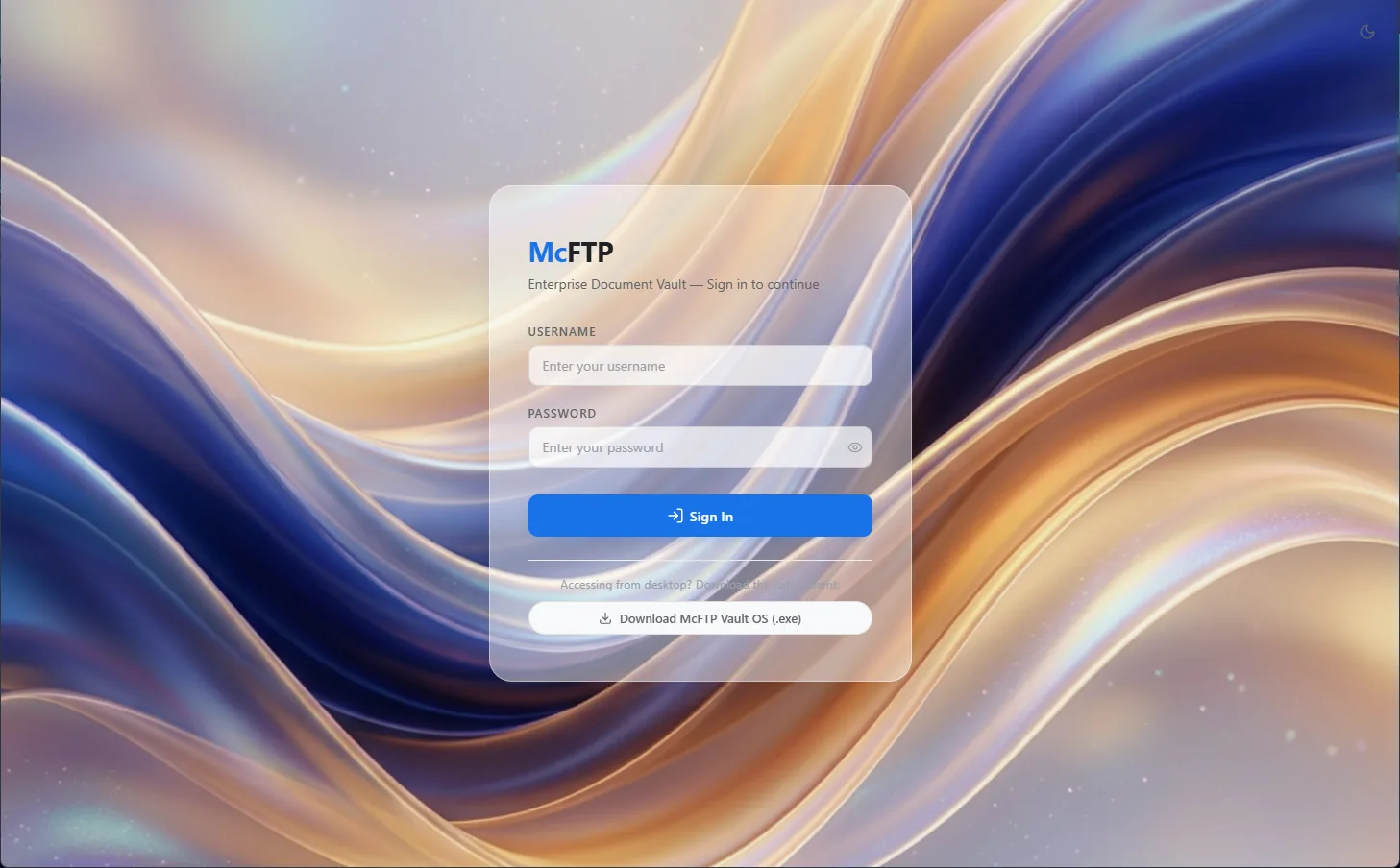 McFTP - Enterprise Document Operating System